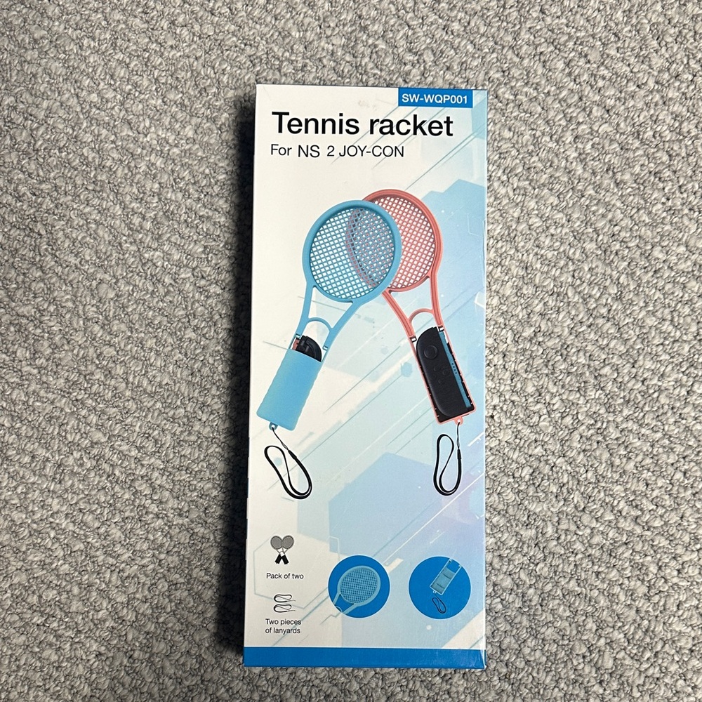 Tennis Racket SW-WQP001 Nintendo Switch 2 Joy-Con Accessory